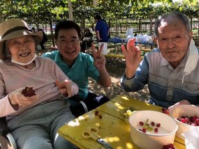 ※写真は利用者の取材掲載許可済